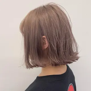 ショート カラー ヘアアレンジ 美髪矯正/透明感カラ ー🫧YUUKI🫧のヘアスタイル