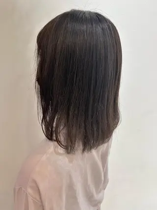 ミディアム カラー 🐺ウルフ/レイヤー 似合わせ‎🤍沙羅のヘアスタイル