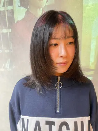 ミディアム 海外ヘア🇺🇸✨ 恵比寿　MIYUKIのヘアスタイル