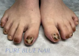 ネイル PURE BLUE NAILのネイルデザイン