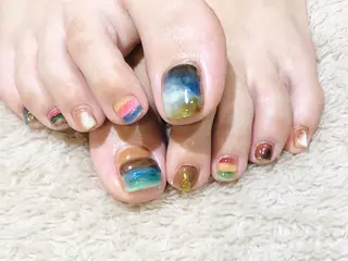 ネイル 舞田 苑香のネイルデザイン