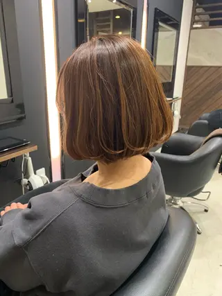 ショート カラー GINZA CAMINOIA 高崎所属・平山 達也のヘアスタイル