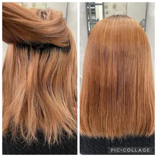 ミディアム すぐ巻ける縮毛矯正 🍀勝倉　麗のヘアスタイル