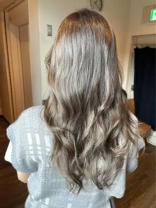 ロング カラー 松本|似合わせ眉 ×まつげパーマ×ヘアの眉毛・アイブロウイメージ