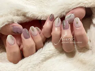 ネイル フルリール 【プライベートサロンのネイルデザイン