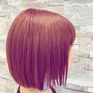 ショート カラー タカハシ ヨシヒトのヘアスタイル
