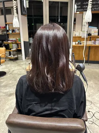 カラー はっとり ななせのヘアスタイル