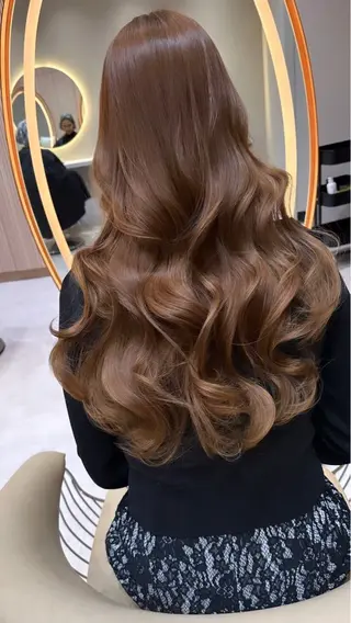 ロング カラー 松井 晴希のヘアスタイル