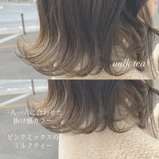 ショート カラー レイヤー/艶髪 🇰🇷Ryotaのヘアスタイル