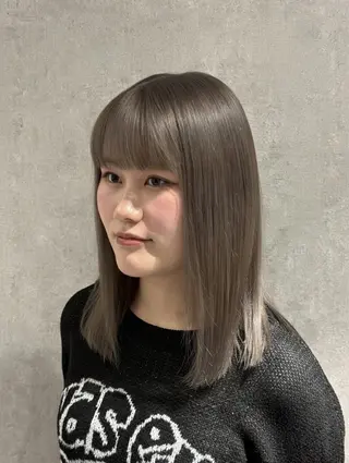 ミディアム モデル様募集中！ 上名 快音のヘアスタイル