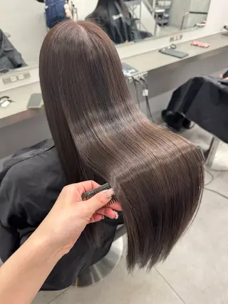 ロング 縄田 凜音のヘアスタイル