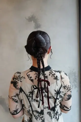 ヘアアレンジ なかやま れいかのヘアスタイル