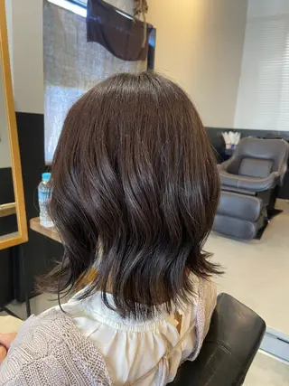 ミディアム 💫縮毛矯正/ カット💫徳永あい子のヘアスタイル
