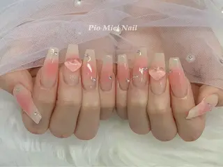 ネイル HANA 長さだしのネイルデザイン