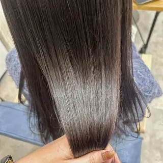 ロング 暖色カラー💞 菊地しおんのヘアスタイル