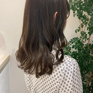 ミディアム カラー パーマ 当日予約大歓迎💗 依田瑞希のヘアスタイル