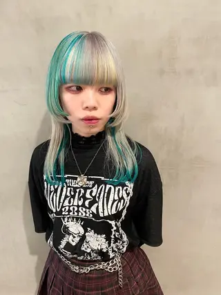 セミロング カラー 優作 〜圧倒的信頼〜のヘアスタイル