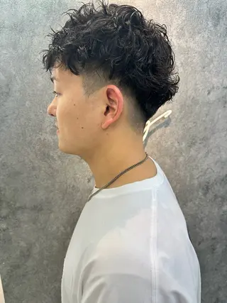 メンズ Noyヨシモト ヒロトのヘアスタイル
