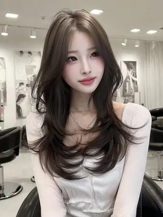 ロング 周防 頼翔のヘアスタイル