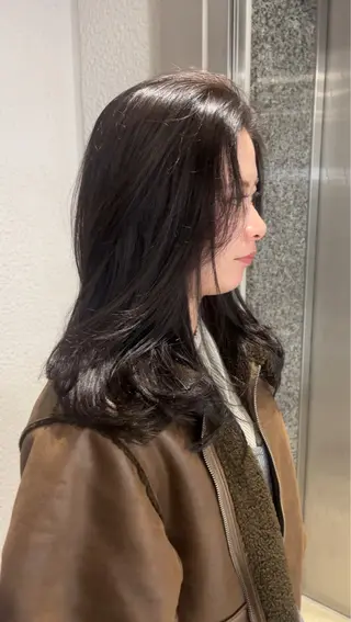 カラー 艶カラー🪄🪽 haruka🪽のヘアスタイル