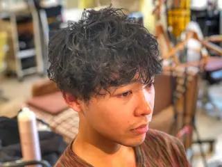 ショート メンズ 美髪矯正 Rioのヘアスタイル