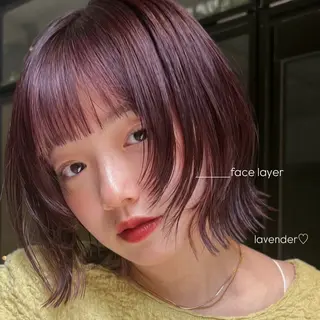 ミディアム 暖色/柔らかヘア 🩰ayano♡のヘアスタイル