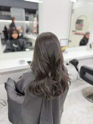 ロング カラー 🥂上品ワンホンヘア 🥂nozomiのヘアスタイル