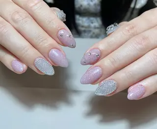 ネイル By moonネイル 🌷ワンホン/韓国風のネイルデザイン