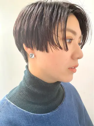 ショート 岐阜1番韓国ヘア/ 星羅/23°のヘアスタイル