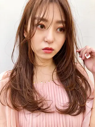 ロング カラー 似合わせレイヤー 🇰🇷荒木洋文のヘアスタイル