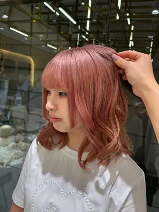 カラー 🦋sana🦋 似合わせカット✁のヘアスタイル