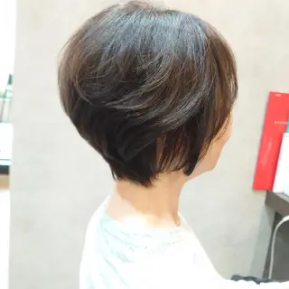 ショート 河内 拓也のヘアスタイル