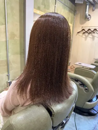 セミロング 川端 智治のヘアスタイル