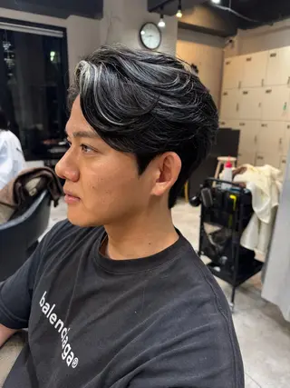 ミディアム パーマ メンズ 似合う髪型が 分からない方へのヘアスタイル