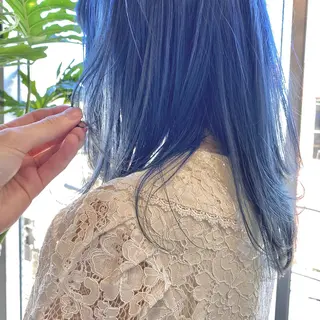 セミロング カラー ヘアアレンジ 【ダメージレス施術】 【透明感】北村 拓也のヘアスタイル