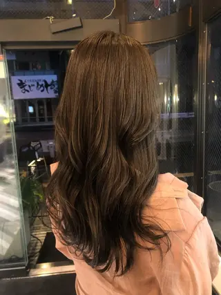 ロング カラー 貴方に似合うを見つけ ます🌱市川リョウカのヘアスタイル