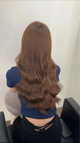 ロング 【ioe岡本】🐶 向井歩のヘアスタイル