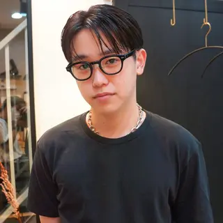 ショート メンズ ダウンパーマ 【sity.ザイク】のヘアスタイル