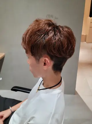 メンズ ショート 【メンズカット/パー マ✂️】momo🌷のヘアスタイル