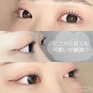 マツエク・マツパ Repos＋🐾 nami.のマツエク・マツパデザイン