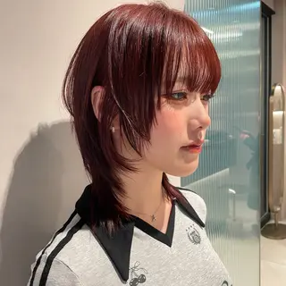 ミディアム カラー Henrietta(吉祥寺)所属・Rinka‪☀️ /Henriettaのヘアスタイル