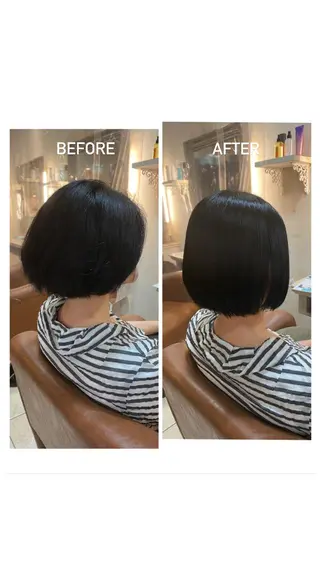 ショート 井上 日菜乃のヘアスタイル