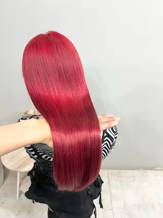 ミディアム カラー 🫧艶ダブルカラー ブリーチ🫧トモヤのヘアスタイル