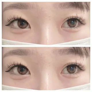 マツエク・マツパ arisa .のマツエク・マツパデザイン