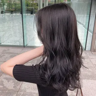 ロング カラー 💖ブリーチなし透明 感💖ASAHIのヘアスタイル