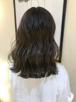 ミディアム カラー 中塚 義人のヘアスタイル