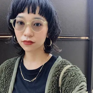ミディアム パーマ KAWATOKO MISUZUのヘアスタイル