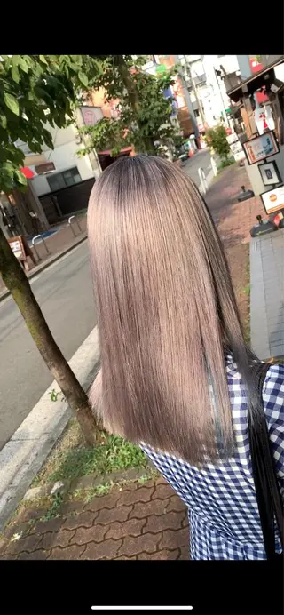 カラー 石井辰功也 フリーランス美容師のヘアスタイル