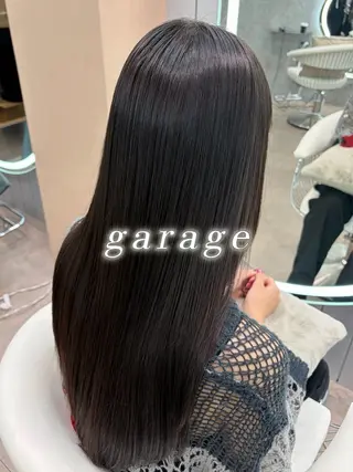 ロング 大宮🤍縮毛矯正 レイヤー🪽なるのヘアスタイル