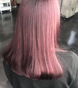 ミディアム カラー 髪質改善💓艶髪💓 暖色💗加藤あゆみのヘアスタイル
